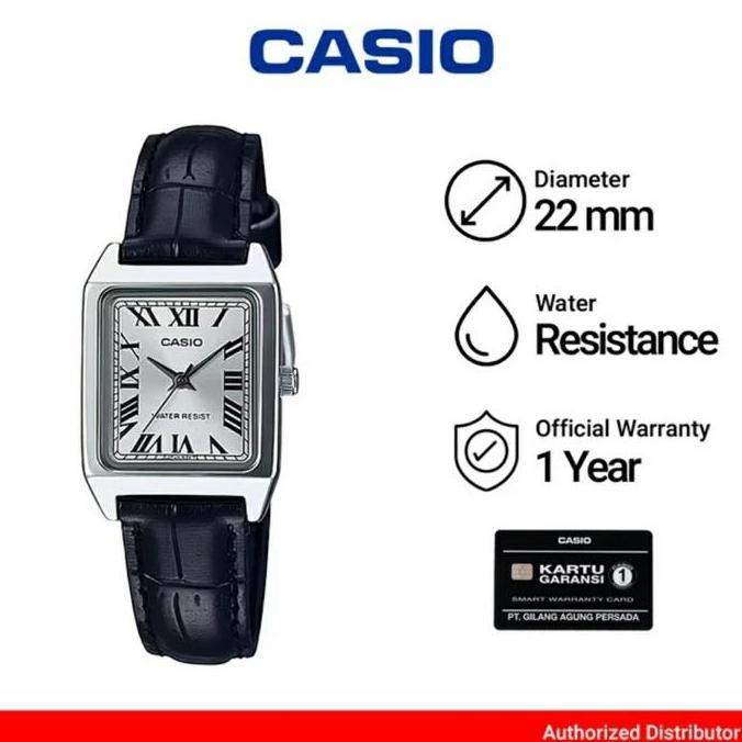 jam Casio wanita LTPV007L / LTP-V007L-7B1 ORIGINAL