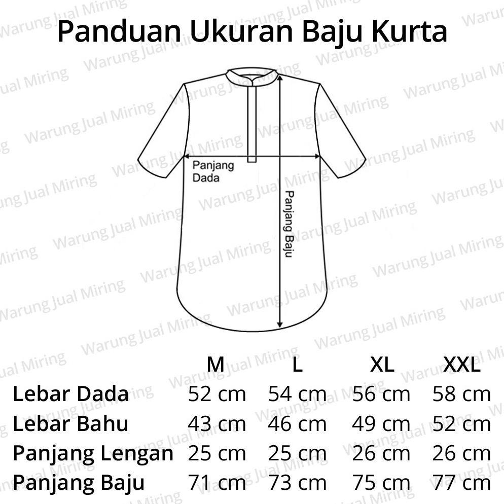 LIMITED Baju Koko Kurta Lengan Pendek Dewasa & Remaja & Anak Atasan Muslim Lebaran Pria Laki Modern 