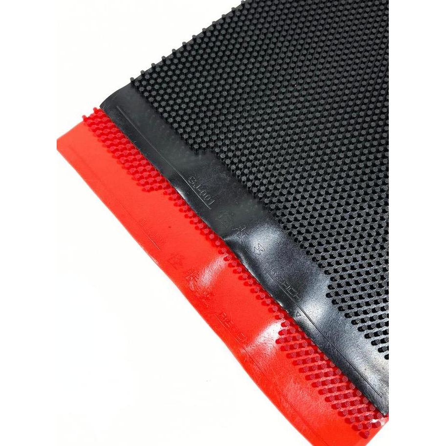 Karet Pingpong Bintik Reach Jerman OX Merah Hitam / Karet Pingpong Tenis Meja Reach