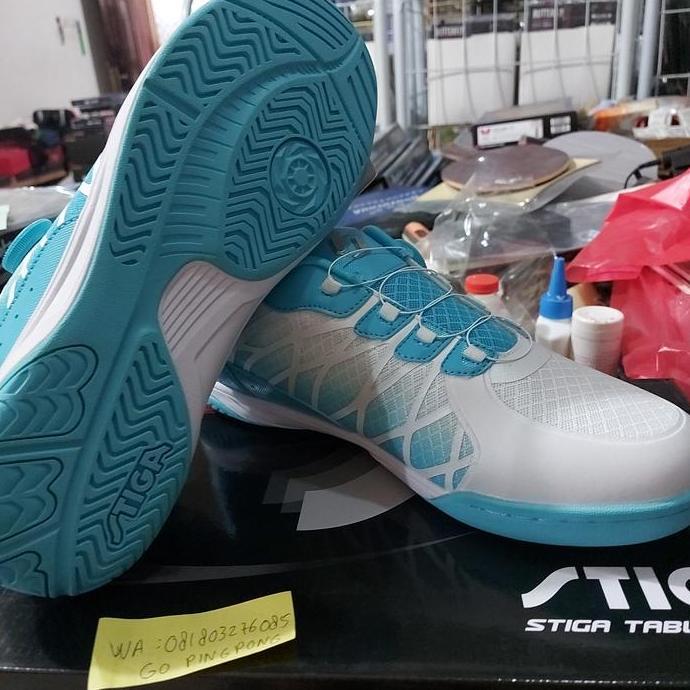 TERBARU - sepatu pingpong stiga (boa system)