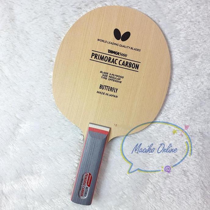 BEBAS ONGKIR - Butterfly Primorac Carbon ST~ Bet Pingpong Butterfly Primorac