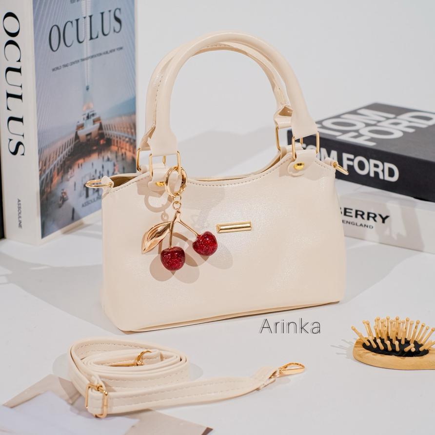 Supplier Tas Arinka Tas Wanita Keyna Free Gantungan Chery Mewah Selempang Jinjing Tas