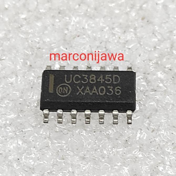 Ready UC3845D ic smd tempel 14pin