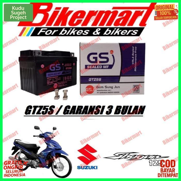 Exclusive Aki Motor Suzuki Shogun 125 Gtz5S Accu Kering Mf