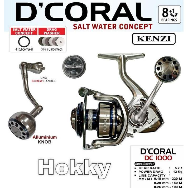  REEL KENZI D CORAL 1000 