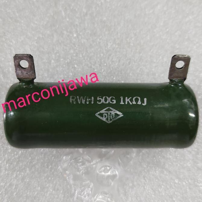 Ready Resistor 1K ohm 50wat hijau bambu japan