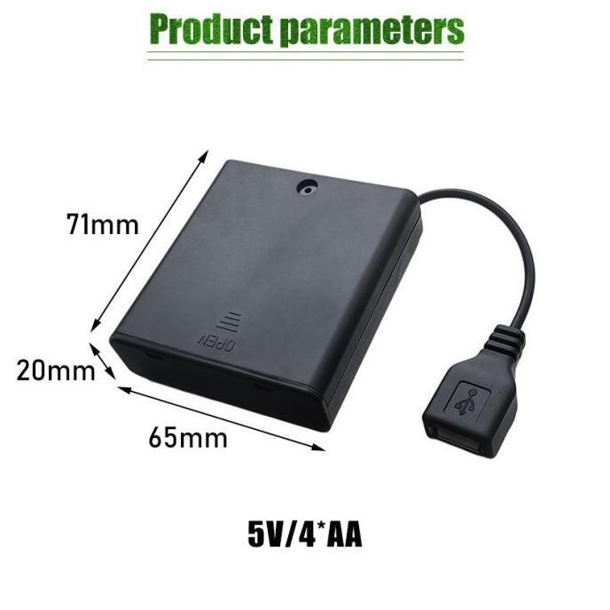 POIRENS Power Bank Case Battery 18650 Lithium Kotak Holder Dudukan AA Baterai Dengan Lampu Display U
