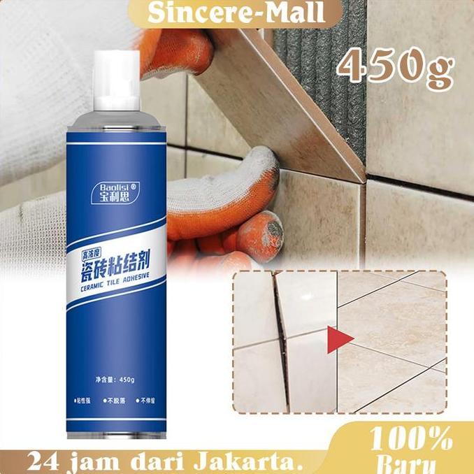 POIRENS Lem Keramik Dinding Perekat Keramik Kamar Mandi Tile Repair Keramik