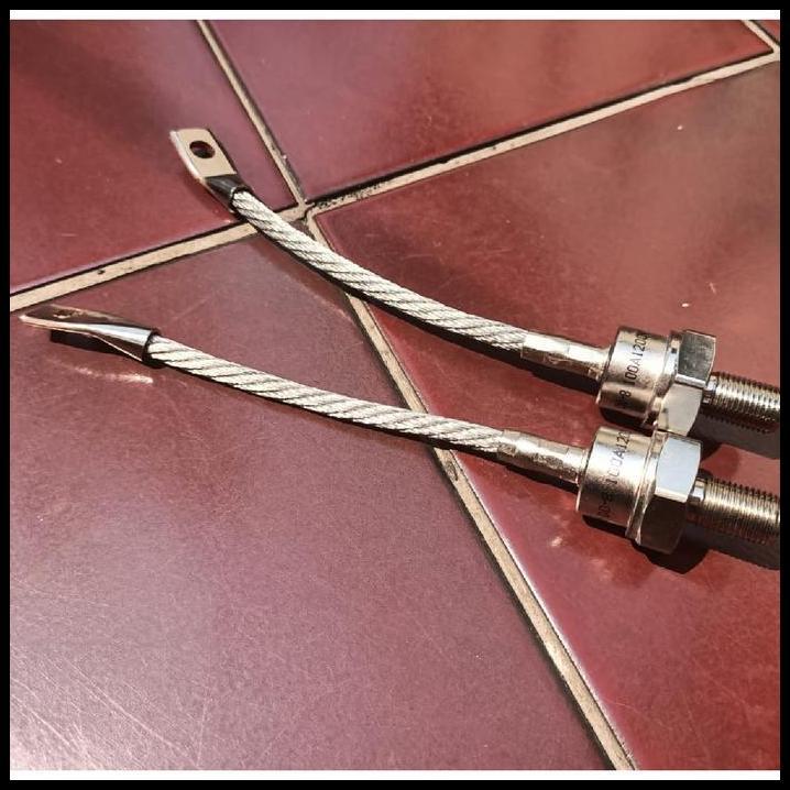 DISKON DIODA BAUT 100A 1200V 100U120 100UR120 STUD SET PASANGAN 