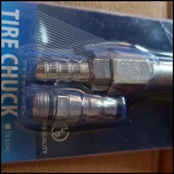 TERBARU TIRE CHUCK KEPALA ALAT ISI ANGIN BAN MOBIL MOTOR 