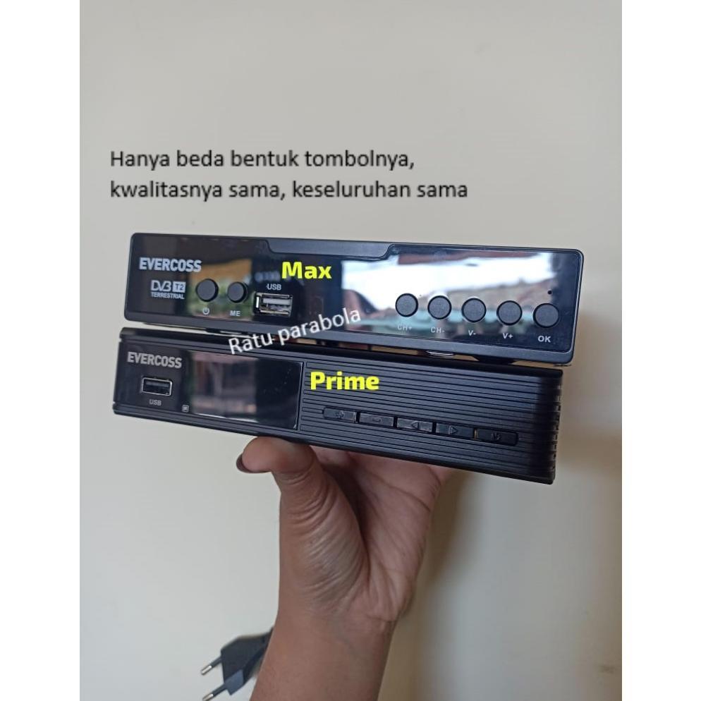 VIREKAMART SET TOP BOX TV DIGITAL  EVERCOSS STB EVERCROSS MAX DVB T2 TV DIGITAL SALE