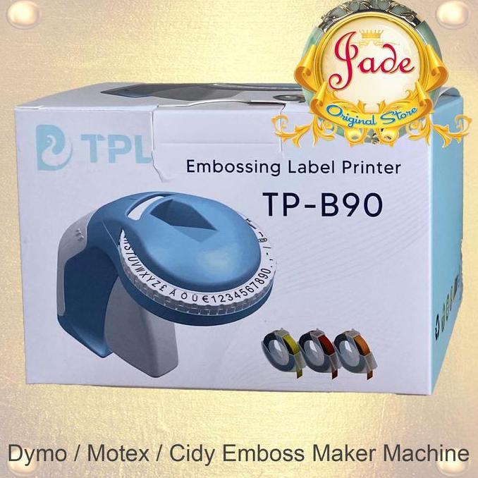 Alat Label Harga Dymo / Cidy / Motex Label maker embossing machine manual alat pembuat label nama / 