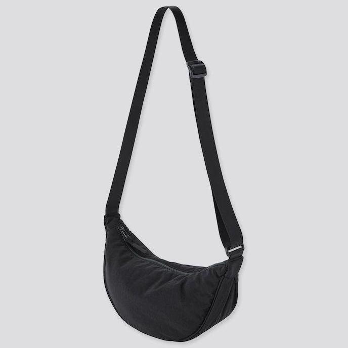 Jefamsshoptiga3 - Tas Bahu Selempang Wanita Pria Slingbag Shoulderbag Waistbag Cowo cewek Kain Nylon