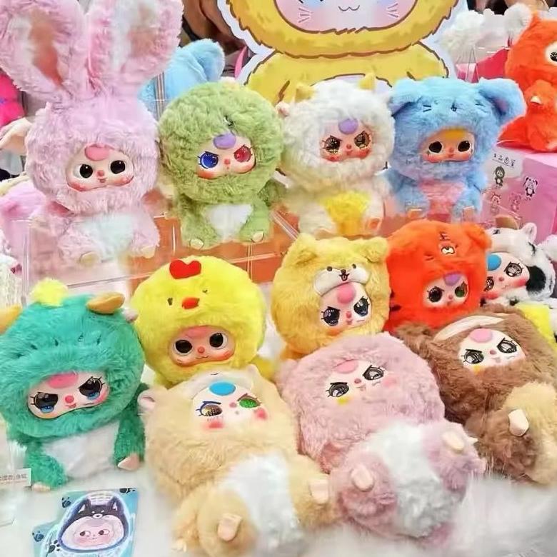 BABY THREEE SHIO 12 KARAKTER SHIO BABY THREE PLUSH DOLL BONEKA LUCU BLINDBOX DISKON