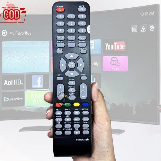 Diretto- Remote Tv Akari Smart Tv Android Lcd Led Rc-9920As