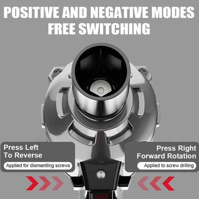 Grosir Mesin Bor Listrik Impact Drill 2000Mah Impact Wrench Drill Brushless