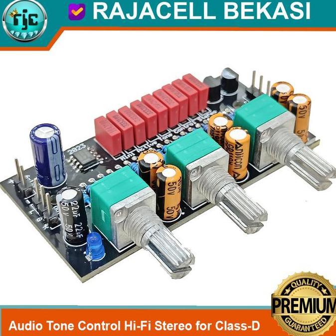 Tone Control Stereo Mini Bass Treble 2-Way for Power Amplifier Class-D