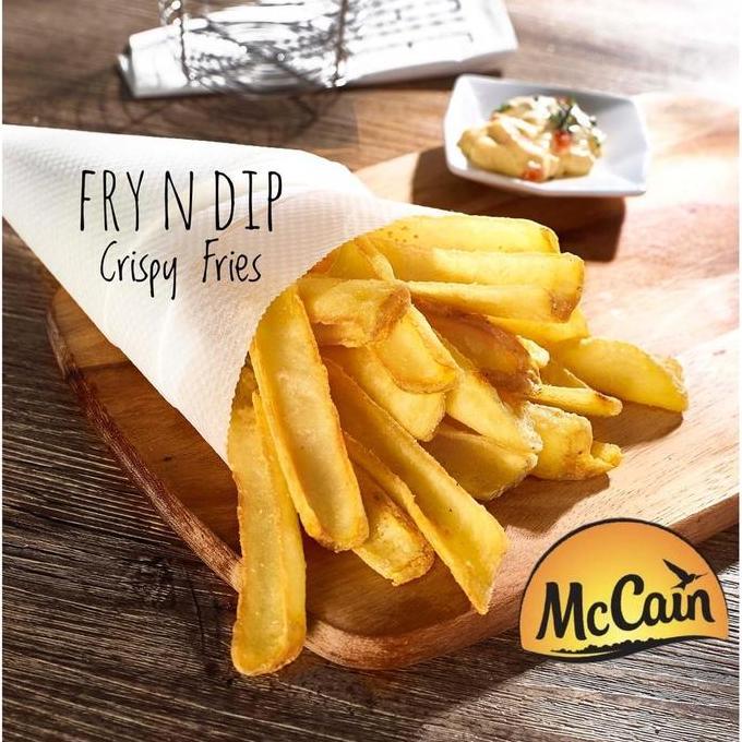 Verdura- Kentang Potato Mccain Fry N Dip Surecrisp Skin On Fries 1Kg