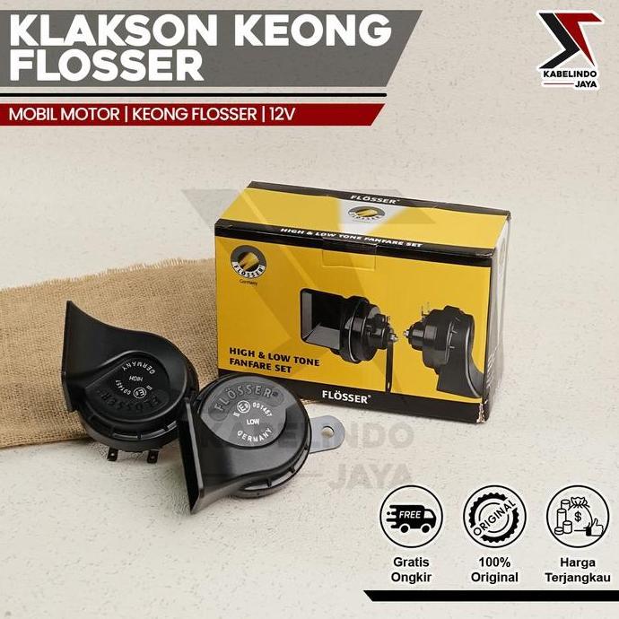 Flosser (Fer) Klakson Bmw Keong Mobil Motor Original Germany