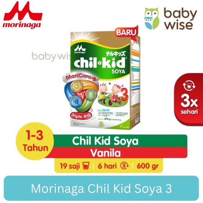 Kordesan - Morinaga Chil Kid Soya 3 Susu Formula 1-3 Tahun - Susu anak