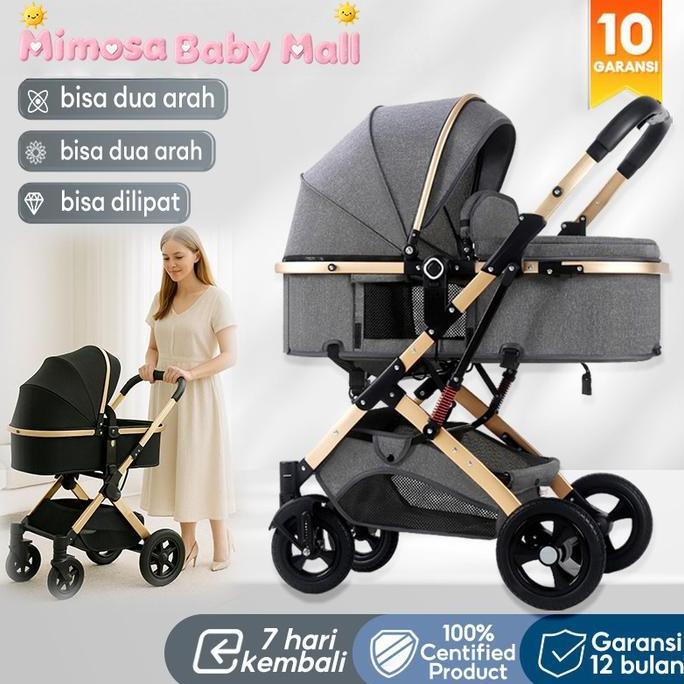 Riyanbpn5 - Mimosa Baby MallStroller Bayi Carry Out Voyager Luxury Stroler Car Seat Original Kereta 