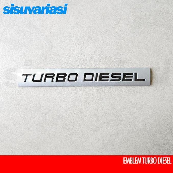Emblem Mobil Turbo Diesel