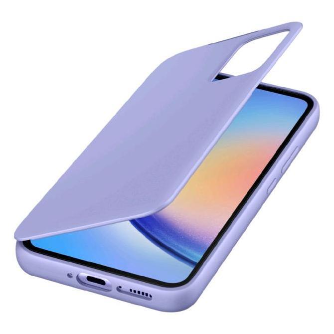 Promo Samsung Galaxy A54 A34 Original Case Smart View Wallet Flip Cover Casing Lipat 100% Asli