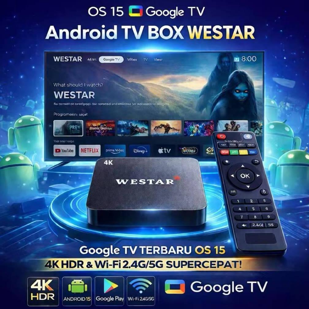 HOT SALE Android TV Box WESTAR W1 WIFI STB 4K Smart TV Box Netflix WESTAR Premium Android Box