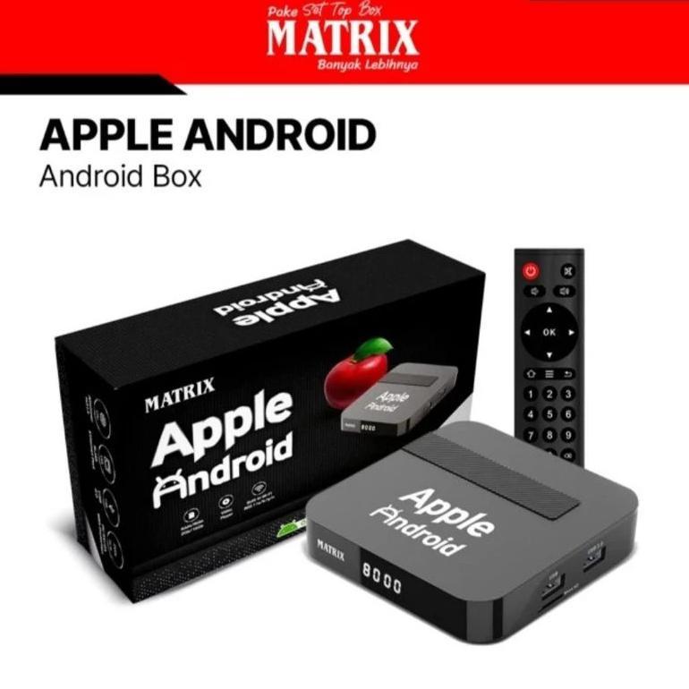 HOT DEALS ANDROID TV BOX MATRIX APPLE| ANDROID 10 RAM 2GB WIFI ANDROID TV