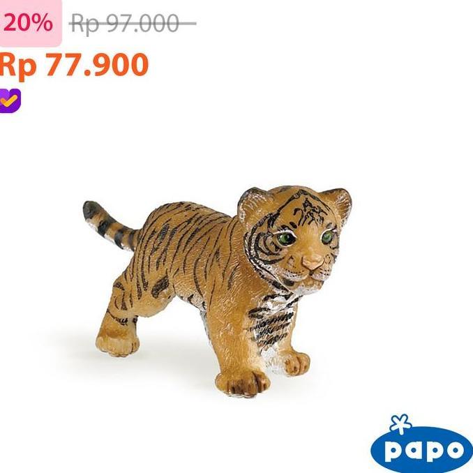 Papo 50021 - Tiger Cub - Animal Figure