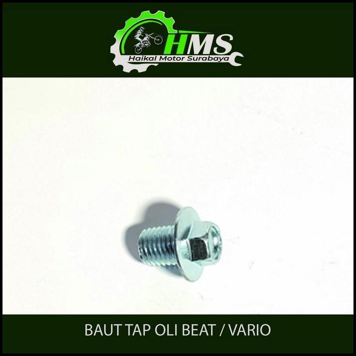PROMO BAUT TAP OLI BEAT / VARIO - BAUT TAP OLI MESIN SCOOPY DRAT 12mm ("17