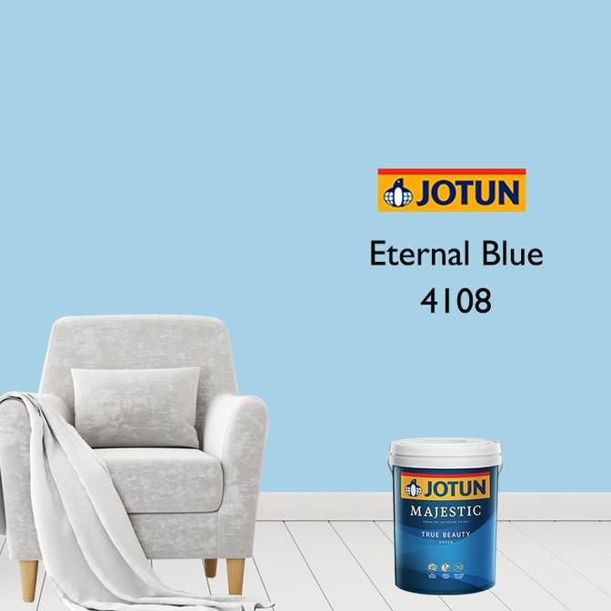 CAT TEMBOK INTERIOR JOTUN - ETERNAL BLUE/4108 (PAIL)
