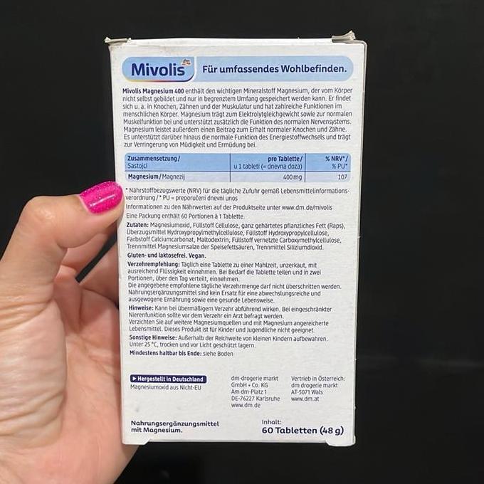 Mivolis Magnesium 400, 60 Tablet