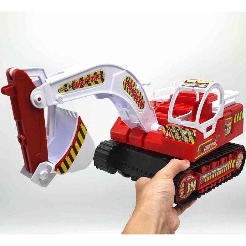TERLARIS ST 2119 - MAINAN TRUK SUPER EXCAVATOR CONSTRUKSI BEGO SUPER JUMBO ST2119