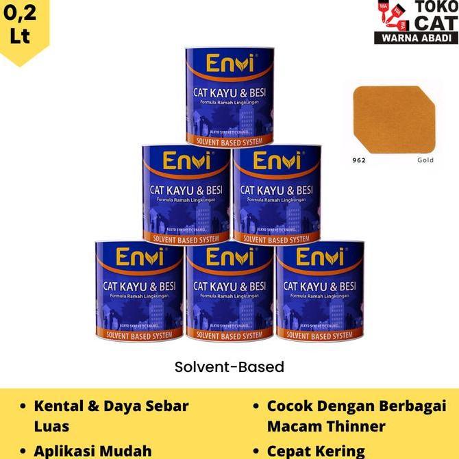Cat Minyak Envi 0,2 Liter GOLD