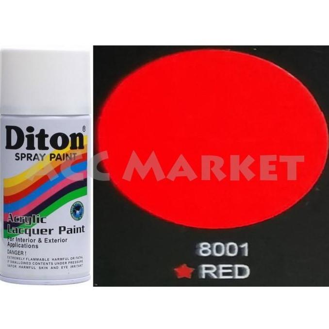 Pilox Diton 300cc Pilok Pylox Merah Stabilo Red 8001