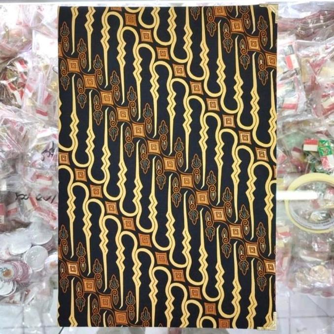 map batik  ukuran f4 / folio | map ijazah, map sertifikat, map berkas Kuning