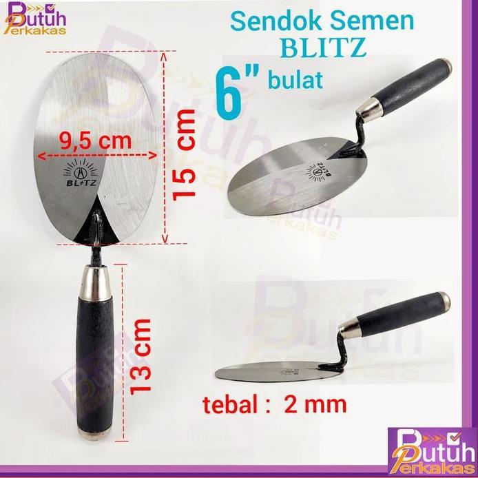 Ready Sendok Semen Cetok Semen sendok semen Lancip sendok semen Bulat Centong Semen