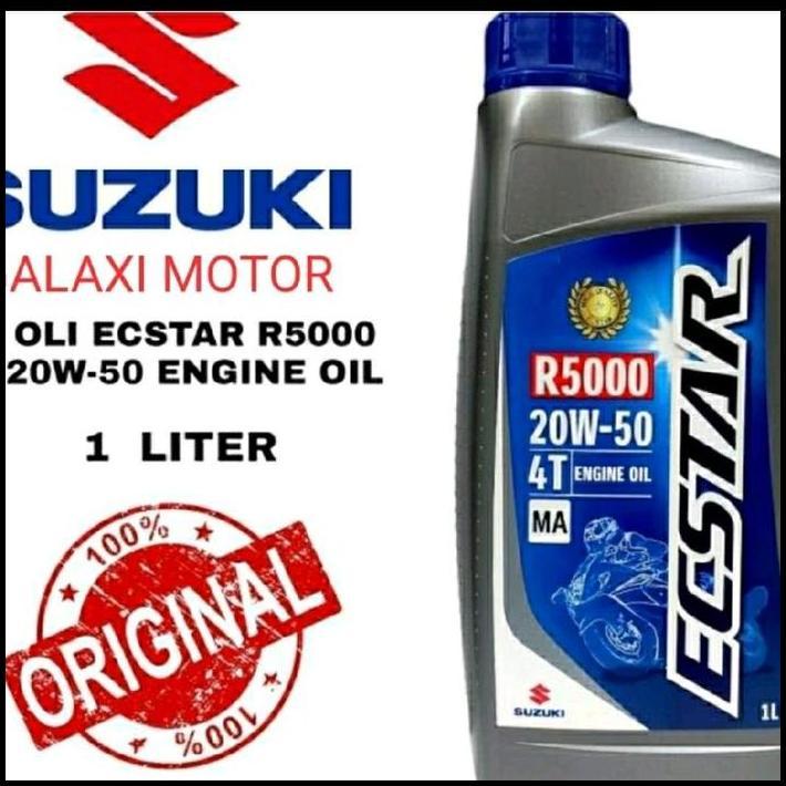SPESIAL SALE suzuki genuine oil ecstar, oli suzuki ecstar R 5000 ukuran 1000 ml