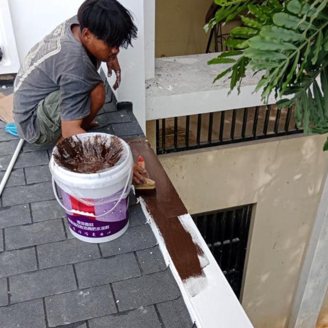 Aspal Cair Liquid Membrane Waterproofing Coating 20Kg
