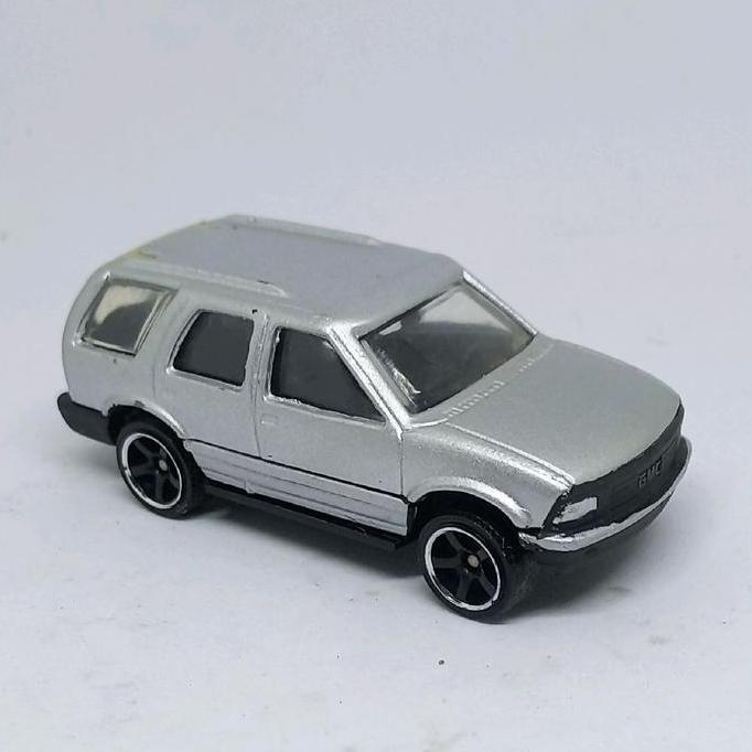 majorette gmc chevy opel blazer jimmy loose diecast 1/64 silver custom (s)