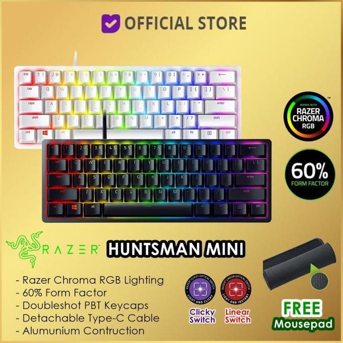 gevanisekarjaya88 - Razer Huntsman Mini Optical Gaming Keyboard Keycaps Computer keyboard  razer