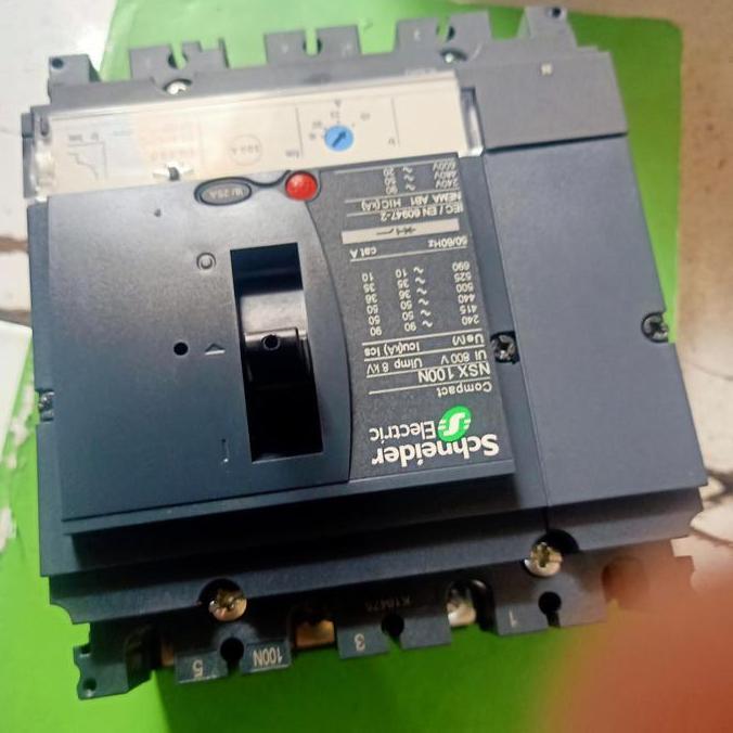 NSX100F/N SCHNEIDER 4P MCCB 16A sampai 50A