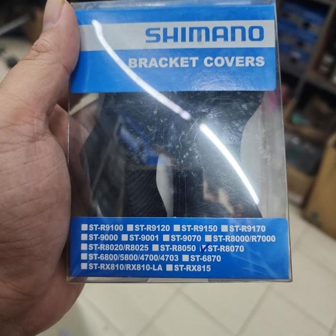 Shimano Bracket Covers ST-R8070 Hood Cover Karet Brifter Ultegra Di2 Disc Brake R8070 Original Shima