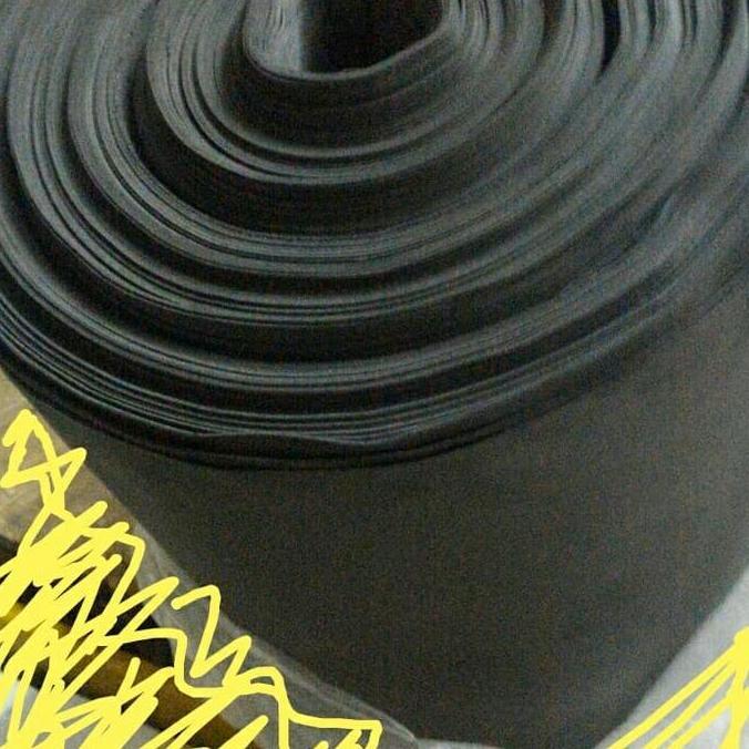 Spon karet eva hitam/ spon ati lembaran 2 mm