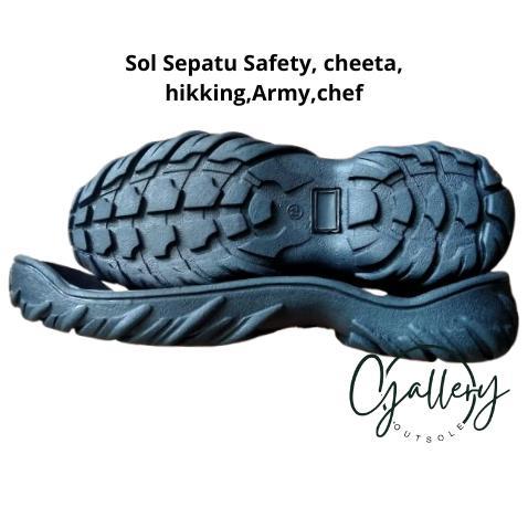 Sol Karet Sepatu Safety / Sol Sepatu Safety/Outsole Sepatu Cheeta Boots Pdl Bahan Karet