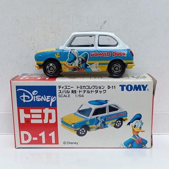tomica subaru r-2 r2 disney d-11 tomy biru (s)