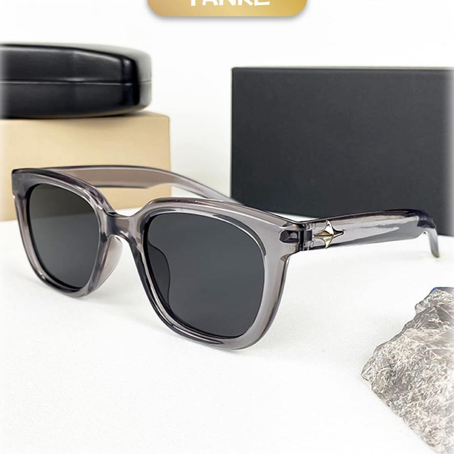 [Paket Kotak & Lap] Kacamata Hitam Uv400 Kacamata Wanita/Pria Sunglasses Korean Ins Fashion Eyewear 