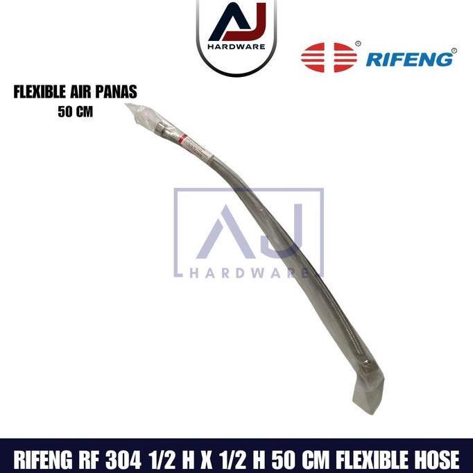 READY  Rifeng Selang Flexible Hose 30 cm Selang Flexible Air Anyam 1/2 Inch Selang Flexible Connecto