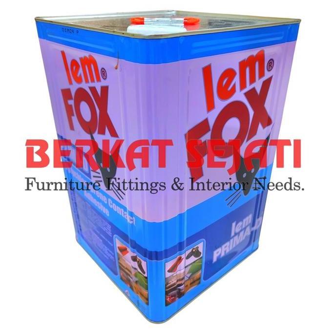 Ready Lem Fox Prima D 14 Kg Lem Hpl Edging Lem Kuning Fox